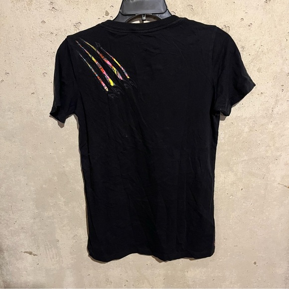 Volcom Matt French Tiger Womens Black Short Sleeve Shirt Size Small S Skater - Picture 5 of 8